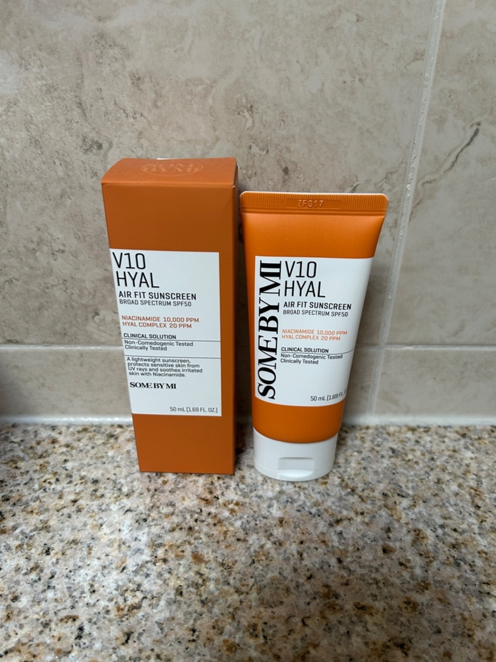 NWT SOME BY MI V10 Hyal Air Fit Sunscreen 50mL 2028 Expiry